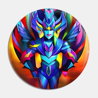 Transdimensional Elf (14) - Trippy Psychedelic Art Pin