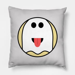 The Ghost Donut Pillow