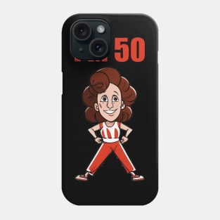 Sally Omalley - I'M 50 Chibi Style Phone Case