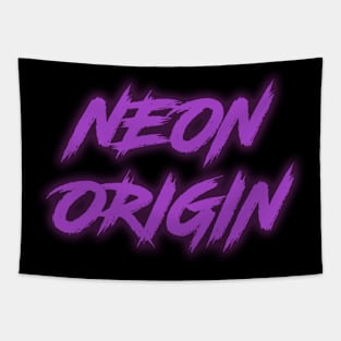 Neon Origin Tapestry