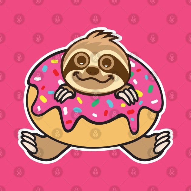Sloth Donut by Plushism
