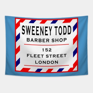 Sweeney Todd Barber Shop Tapestry