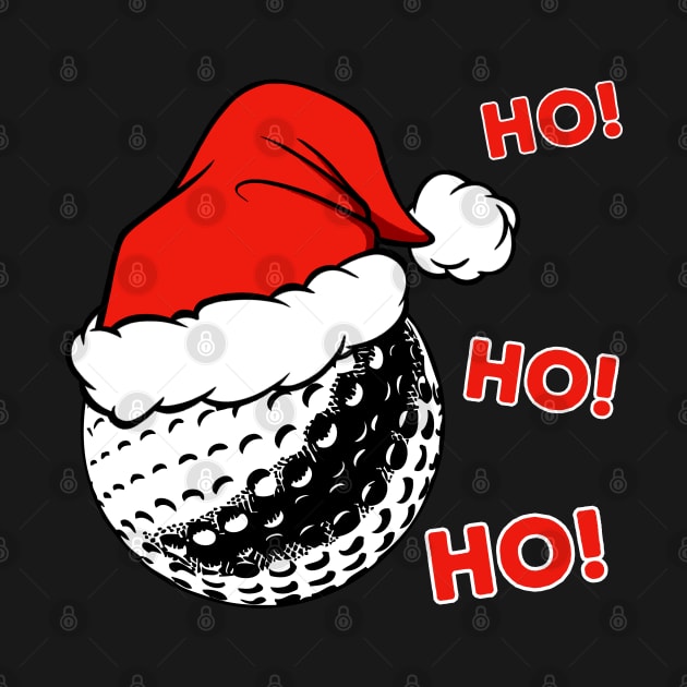 Golf Christmas by footballomatic