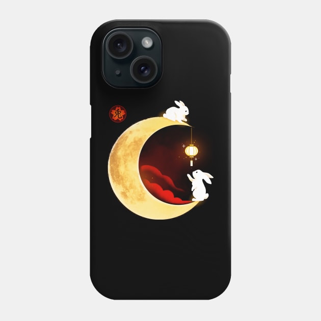 Year of the Rabbit Phone Case by Vallina84