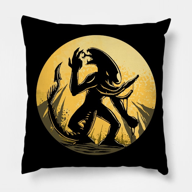 Xenomorph Pillow by Malik's