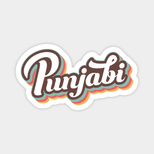 Punjabi Vintage style Design Magnet