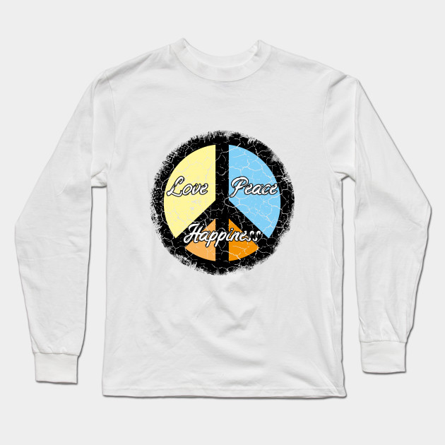 Love Peace Happiness I 60s 70s Peace Tie Dye Costume Design Love