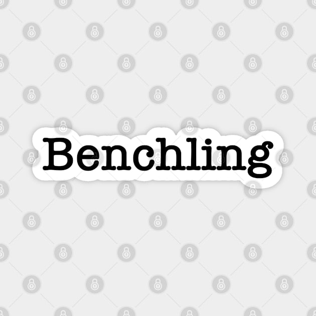 Benchling Magnet by 2 Girls on a Bench the Podcast