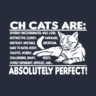 CH Cat (white) T-Shirt