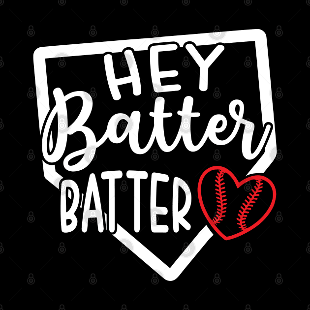 Hey Batter Batter Baseball Softball by GlimmerDesigns