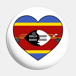 Heart - Eswatini _102 Pin