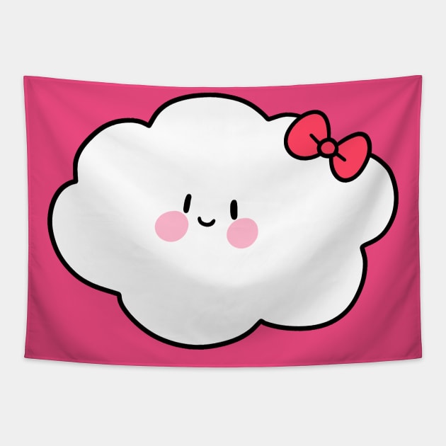Cute Girly Cloud Tapestry by saradaboru