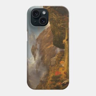 A View of the Mountain Pass Called the Notch of the White Mountans (Crawford Notch) by Thomas Cole Phone Case