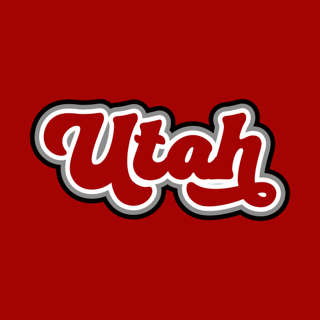 Retro Utah Script by SLAG_Creative