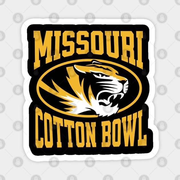 Missouri-cotton-bowl-tiger Magnet by Aona jonmomoa