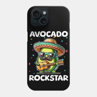 Avocado Rockstar Phone Case