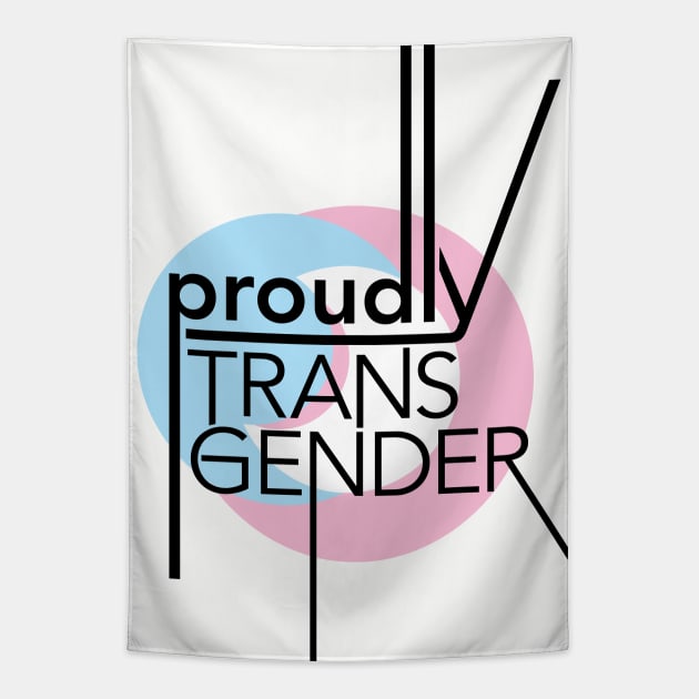 Proudly Transgender Tapestry by inSomeBetween