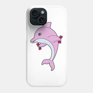Dolphin Fitness Dumbbell Phone Case