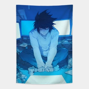 Death Note – Dark and Psychological Art Tapestry