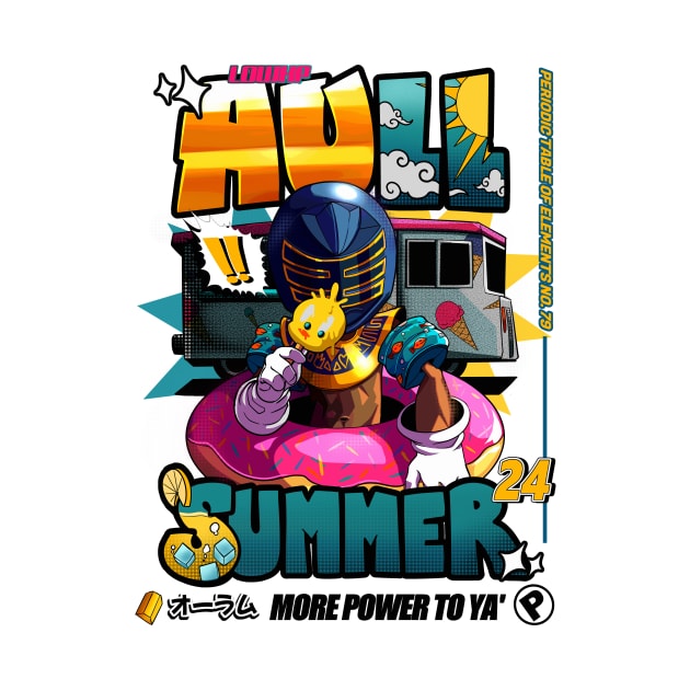 LOW HP - AULL SUMMER by KodeFiveArt