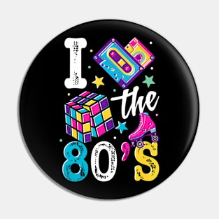 80's Clothes Party Supplies Eighties Costume Pin