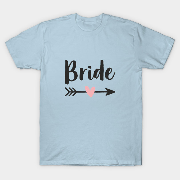 Discover Bride Amor Heart Arrow hen party gift - Bridal Party - T-Shirt