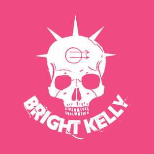 Bright Kelly: Hobo Skull T-Shirt
