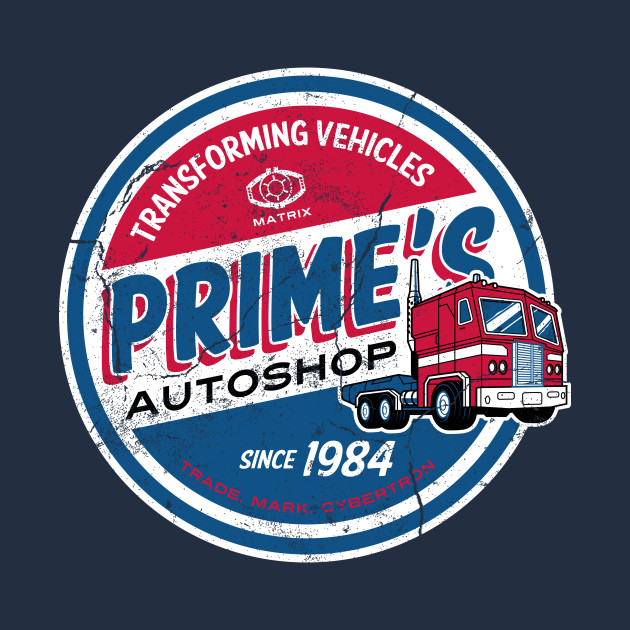 Prime's Autoshop - Transformers - Phone Case