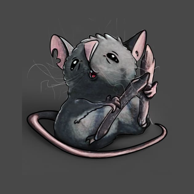 Cute rat for rats lovers by GlitterMess