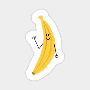 Happy Banana Magnet