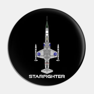 F-104 Starfighter (Taiwan) Pin