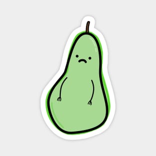 Sad Pear (the Fruit Salad Collection) Magnet