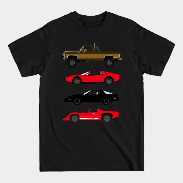 Disover The Car's The Star: Glen A Larson - Cars - T-Shirt