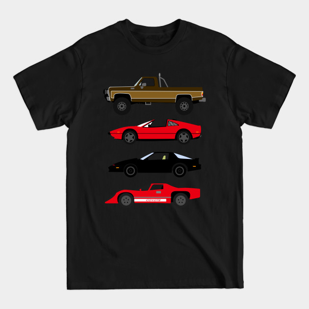 Discover The Car's The Star: Glen A Larson - Cars - T-Shirt
