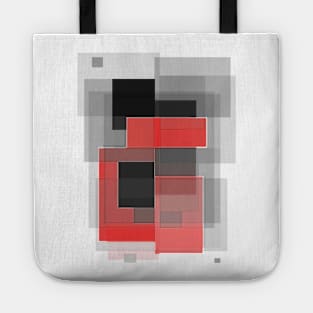 Abstract Squares Tote