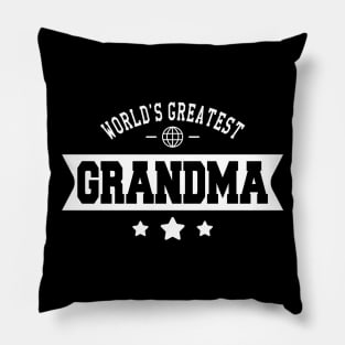 Grandma - World's greatest grandma Pillow