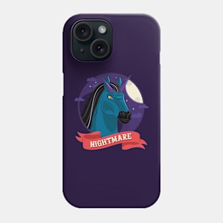 Nightmare Halloween Horse Phone Case