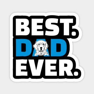 Best Golden Retriever Dad Ever Magnet