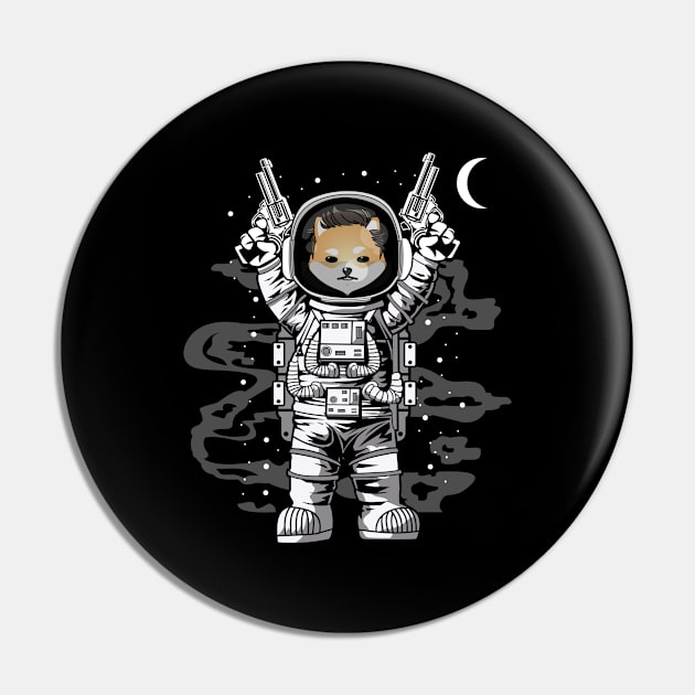 Astronaut Dogelon Mars Coin To The Moon Crypto Token Cryptocurrency Wallet Birthday Gift For Men Women Kids Pin by Thingking About