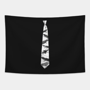 Lizard Dawkins' Necktie by Tai's Tees Tapestry