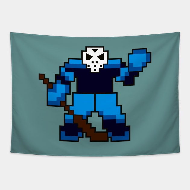 Seattle Kraken Goalie Tapestry by miniBOB