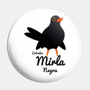 Mirla Negra Colombia Pin