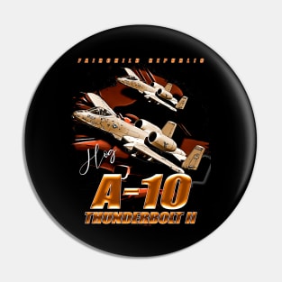 Fairchild A-10 Thunderbolt II Fighterjet Pin