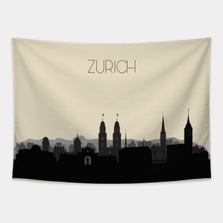 Zurich Skyline Tapestry