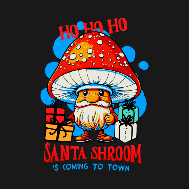 Mushroom Santa Claus by Graffik-Peeps