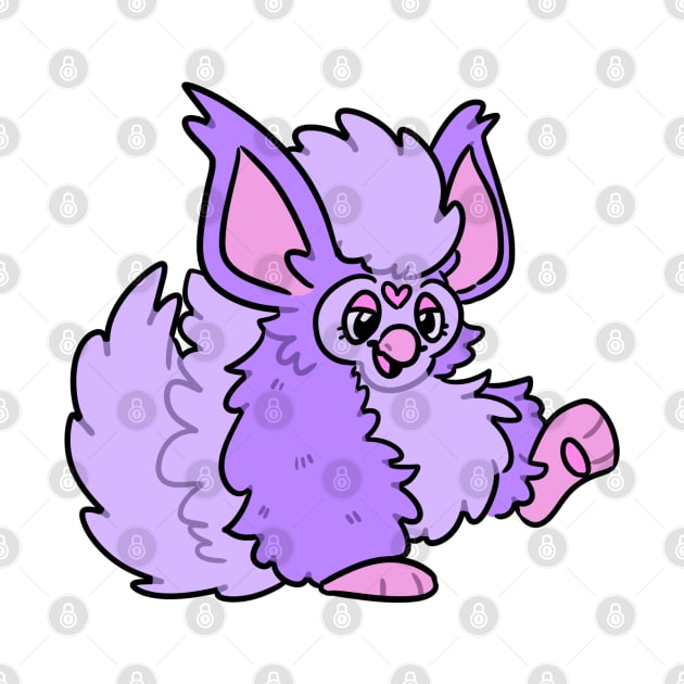 Purple Furby by KowTownArt