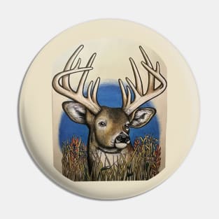 Whitetail Pin