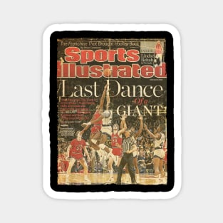 COVER SPORT - SPORT ILLUSTRATED - LAST DANCE Magnet