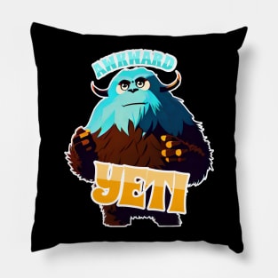 Awkward Yeti Pillow