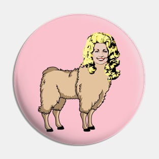 The Dolly Llama Pin